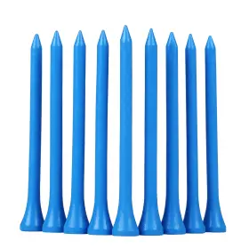 Gfgl 192408410021 Golf Tees Blue Durable Bamboo 100pcs 3-1/4 Inch Friendly