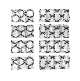 5333486836 Glacier Tek Spare Cooling Pack Set For Cool Vests 8 Packs 59 Degree Recharges In