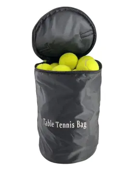 Glemall 727720297038 Tennis Ball Bag Portable Basket 45 Capacity Balls Storage