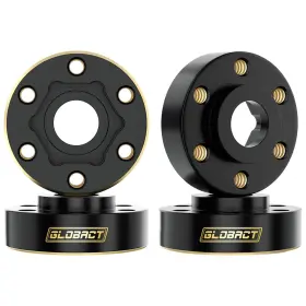 Rcc399-6 Globact Brass Weights 12mm Hex Hub Extended Wheel Hubs 51g Counterweight