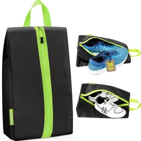 Glo-a061-wcb Glorieroo Large Soccer Cleat Bag - Odor-absorbing Lightweight Track Shoe Organizer For