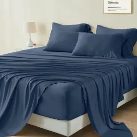 Gokotta 602581329763 King Size Sheets Set 6 Pieces Breathable Soft 16 Inch