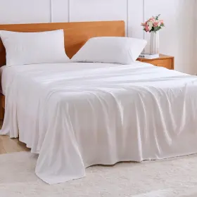 Gokotta 602581330370 4-pcs King Size Sheets Set 16 Inch Deep Pocket Non-slip Elastic Cor