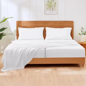 Gokotta 611419117175 5 Pcs Split King Sheets Set For Adjustable Bed With Elastic Corner St