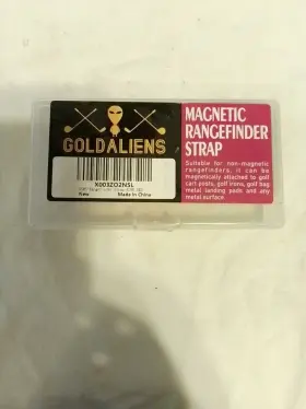 Goldaliens 857556006013 Magnetic Rangefinder Strap Rose Red Nylon New