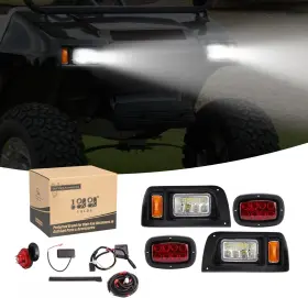 Golf Car Accessories 313040513547 Cart Light Kit For Club Ds 12v All Models With Head Tail