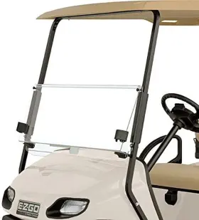 Wstxt14c Golf Carts & Accessories Gca Ezgo Txt Folding Clear Windshield Years 2014-2022