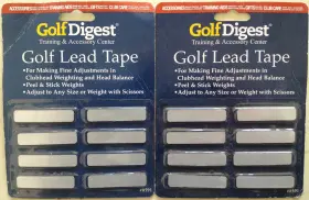 8591 Golf Digest Lead Tape #8591 Dennco 2000 2 Packs New/sealed