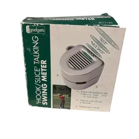 Sc1712ti Golf Gadgets Hook Slice Talking Swing Meter Titaniu 2004 E And B Giftware
