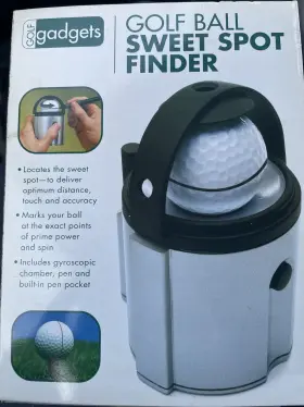 Sc3699ti19msm Golf Gadgets Sweet Spot Finder Ball Marker Tool With Pen Gyro On/off