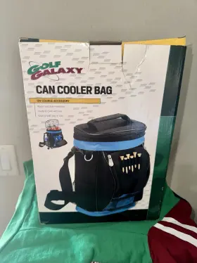 Golf Galaxy 022275100674 Vintage Bag Cooler And Accessory Caddy - Blue