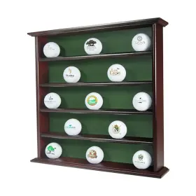 Golf Gifts And Gallery 022275076283 New Clubhouse Collection 25 Ball Display Cabinet