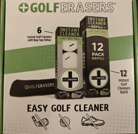 1846018 Golferasers Instant Cleaner Golf Set Portable Reusable Foam 18 Pieces