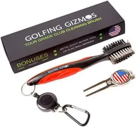 5u-7yk3-77cz Golfing Gizmos Golf Club Brush Cleaner Only - Premium Tour Grade And Heavy Duty