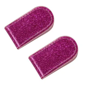 Golters 794587537799 Glitering Pvc Golf Hat Clip 2 Pcs For Women Golfer Pink