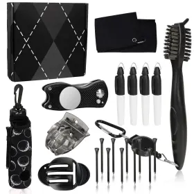 Gosodeny 746566757612 21 Pcs Golf Accessories Kit Club Cleaning Groove Cleaner Brush