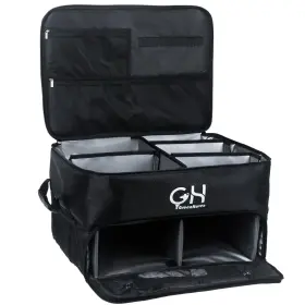 Hy6250-bk-us Greenhaven Golf Trunk Organizer Waterproof Car Shoes Bag With Separate V