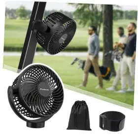 Yh-f108-s Guangdong Aiyimi Electronic Technology Co. Ltd. Magnetic Golf Cart Fan Rechargeable 12000mah Battery Operated Portable
