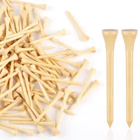 Guirnd 710917601800 150pcs Professional Wooden Golf Tees 2 3/4 Inch Biodegradable Primary