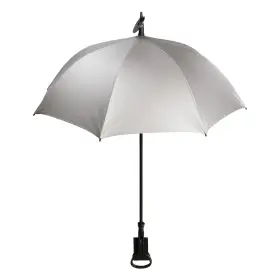 Hj6501 Haas-jordan New Golf Spectator Seat Umbrella Uv/silver