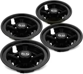 Hangkunnee 711181811230 Golf Cart Accessories Wheel Covers Hub Caps For Yamaha/club Car/ez-go Par Car 8 Inch
