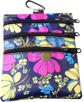 Hapheal 313053361340 Golf Valuables Pouch Zipper Ball Bag With 4 Pockets Accessories