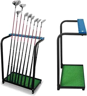 Ts-hsyxf-618-zjy Happcucoe Display Rack Metal Golf Putter Storage Organizer Floor Stand Box Landing