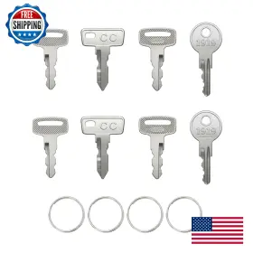 B0fnx8x548 Hather Universal Golf Cart Key Set 8 Replacement Keys Ezgo Club Car Yamaha 4