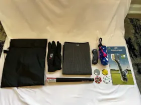 Vtxm-60x-n4m-xa Head Down Golf Pride Oncourse B9l Accessory Bundle. Glove Towel Divot Tool Grip Balls Etc. - 11 Items