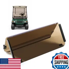 Hecasa B0c9d42h6y Tinted Windshield Compatible 1985-1995 Yamaha G2/g9 Models Golf Cart