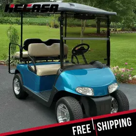 Bsap000008082 Hecasa Golf Cart Tinted Polycarbonate Folding Windshield Windscreen For Ezgo Rxv 08-up