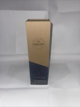 High Camp Flasks 691835147451 Firelight Vol 750 Flask Gunmetal New - Box Opened To Show Item