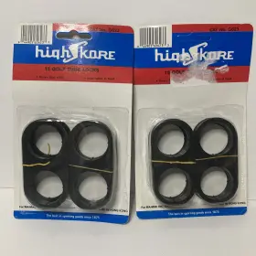 G623 Highskore High Skore 15 Golf Tube Locks Heavy Duty Vinyl Lot Of 2