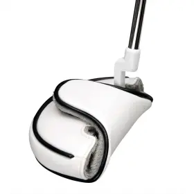 Pczd4105-001 Hireko Golf White Half Mallet Putter Head Cover