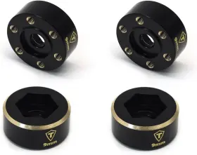 Hobby 313114597558 1.9 Wheel Hubs Brass Weights 9mm/12mm/15mm/18mm Widen Adapters Compatible With 1