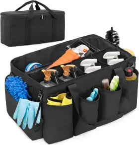 Cahd00201 Hodrant Detailing Bag With Polisher Carry Large Detail Car Care Box For Auto