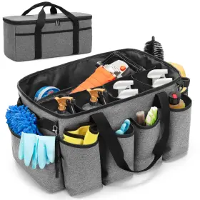 Cahd00202 Hodrant Detailing Bag With Polisher Carry Large Detail Car Care Box For Auto