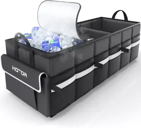 11082 Hotor Trunk Organizer - Car 31.89 12.60 10.63 Inch Black