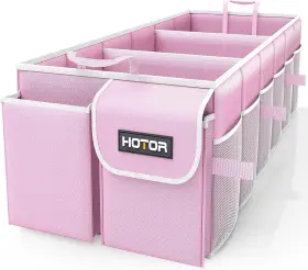 Hotor 313035677612 Trunk Organizer For Car - Foldable Suvs