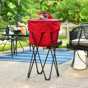 He1127 Household Essentials Thermal Standing Cooler With Travel Bag
