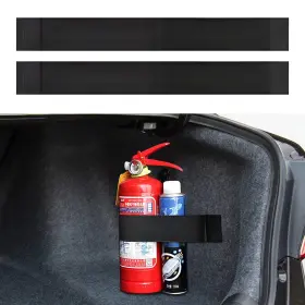Ho-901-ecto Hovom 2pcs Elastic Car Trunk Organizer Straps With Hook And 7.9 Inch 1 Pocket