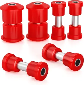 106-006-06-1214 Howbow Ezgo Rxv Rear Bushing Kit Golf Cart Leaf Spring And Shackles Polyurethane