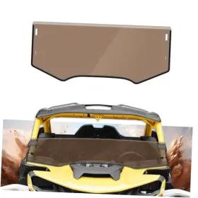 Zaxs0351 Hsctzaxs Front Half Windshield For Can-am Maverick R 2024 Scratch Resistant Tinted