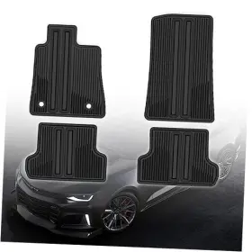 Zaxs0138 Hstczaxs Floor Mat Liner Compatible With 2016 2017 2018 2019 2020 2021 2022 Camaro Tpe