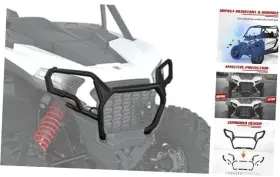 Zaxs0308 Hstczaxs Front Bumper For 2024 Polaris Rzr Xp 1000/xp 4 1000 Combined Heavy Duty Full