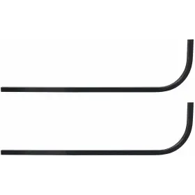 Huskey Parts Company 173009202731 Undrilled Golf Cart Universal Rear Struts Roof Supports Candy Cane