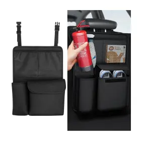 Hzel-auto13 Hzel Car Trunk Organizer Detachable Vehicle Backseat Storage Bag With Black