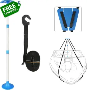 I Cover 705353199622 Icover Boat Support Pole-height Adjustable Aluminum Telescoping Pole And W
