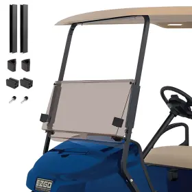 I-will 764784302094 For Ezgo Txt 1994-2013 Golf Cart Windshield Foldable And Impact Resistant Comp