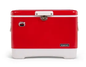 00050655 Igloo Red Legacy 54 Quart Cooler One Size Qt